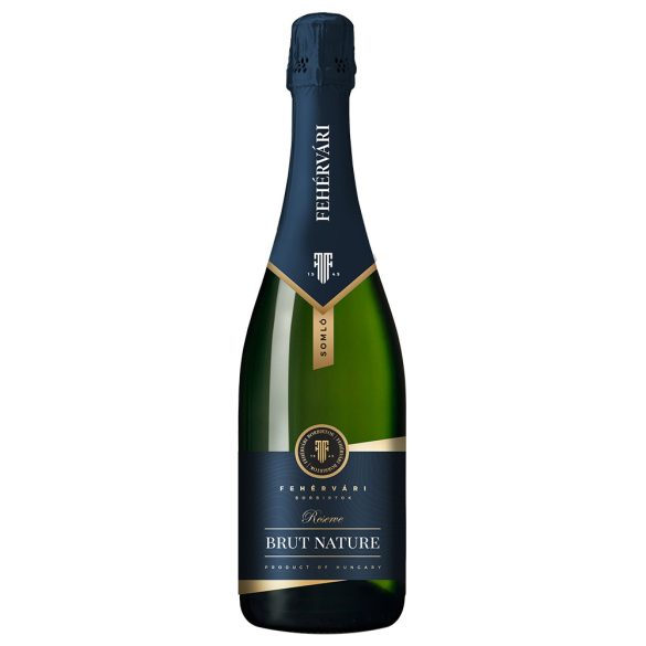 FEHÉRVÁRI Brut Nature pezsgő 0,75L