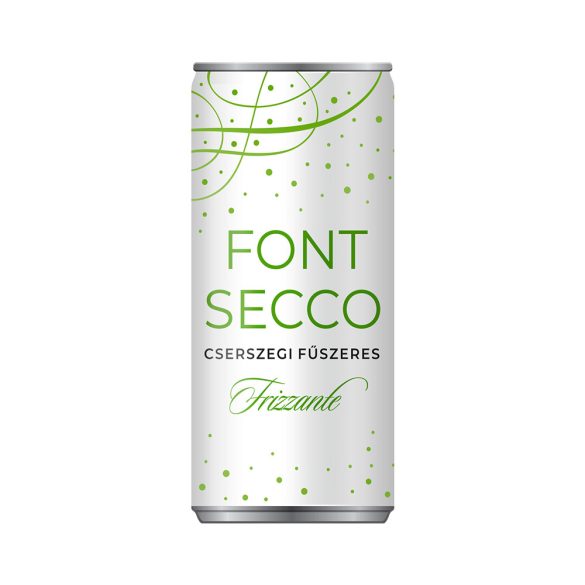 FONT Secco Cserszegi fűszeres 0,25l doboz