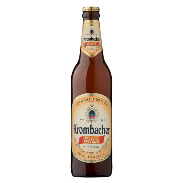 Krombacher Weizen 0,5l üveges búzasör 12/#